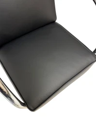 Art Deco Modernist Bauhaus Tubular Steel Lounge Chair by Frits Kuyken, 1936